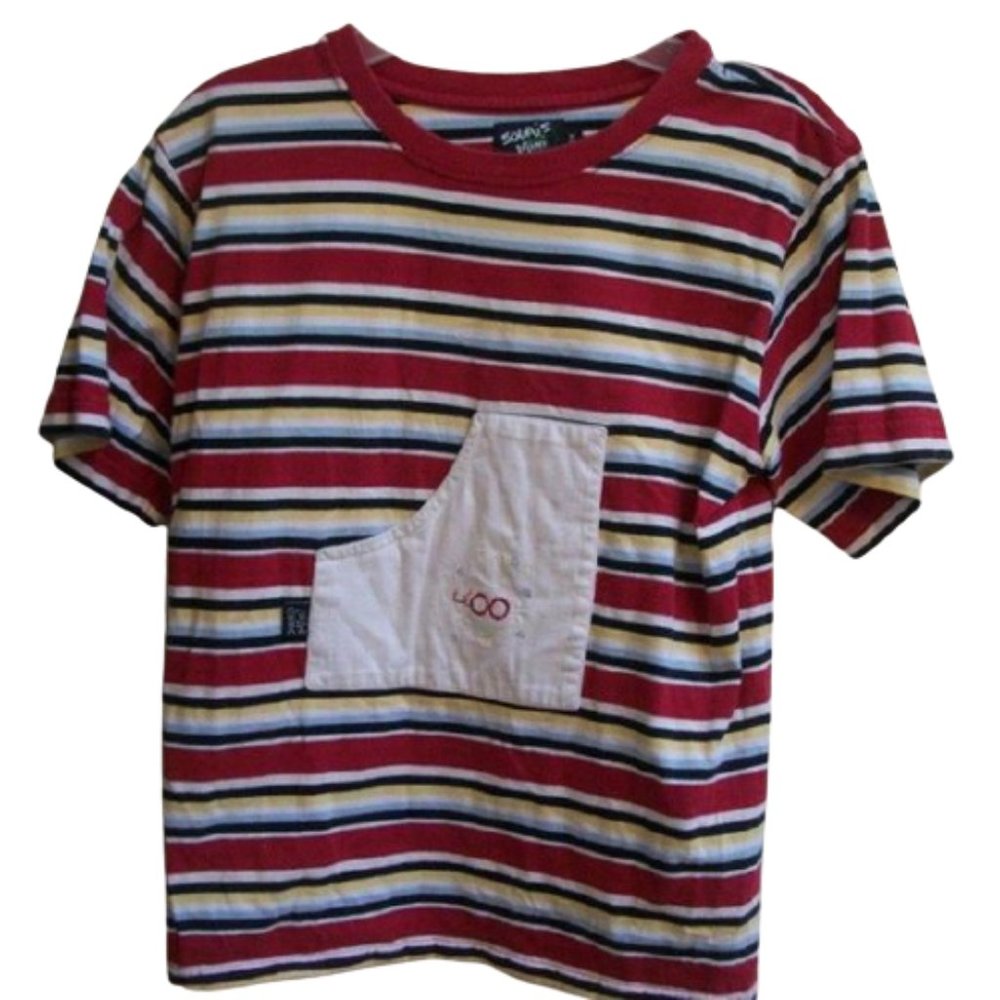 ---  Souris mini Striped Tee Boy Size 6X